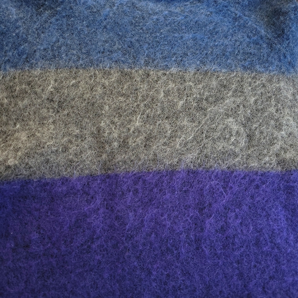 Acne Studios Albah Multi Stripe Mohair Wool Oversized Sweater - Picture 9 of 13